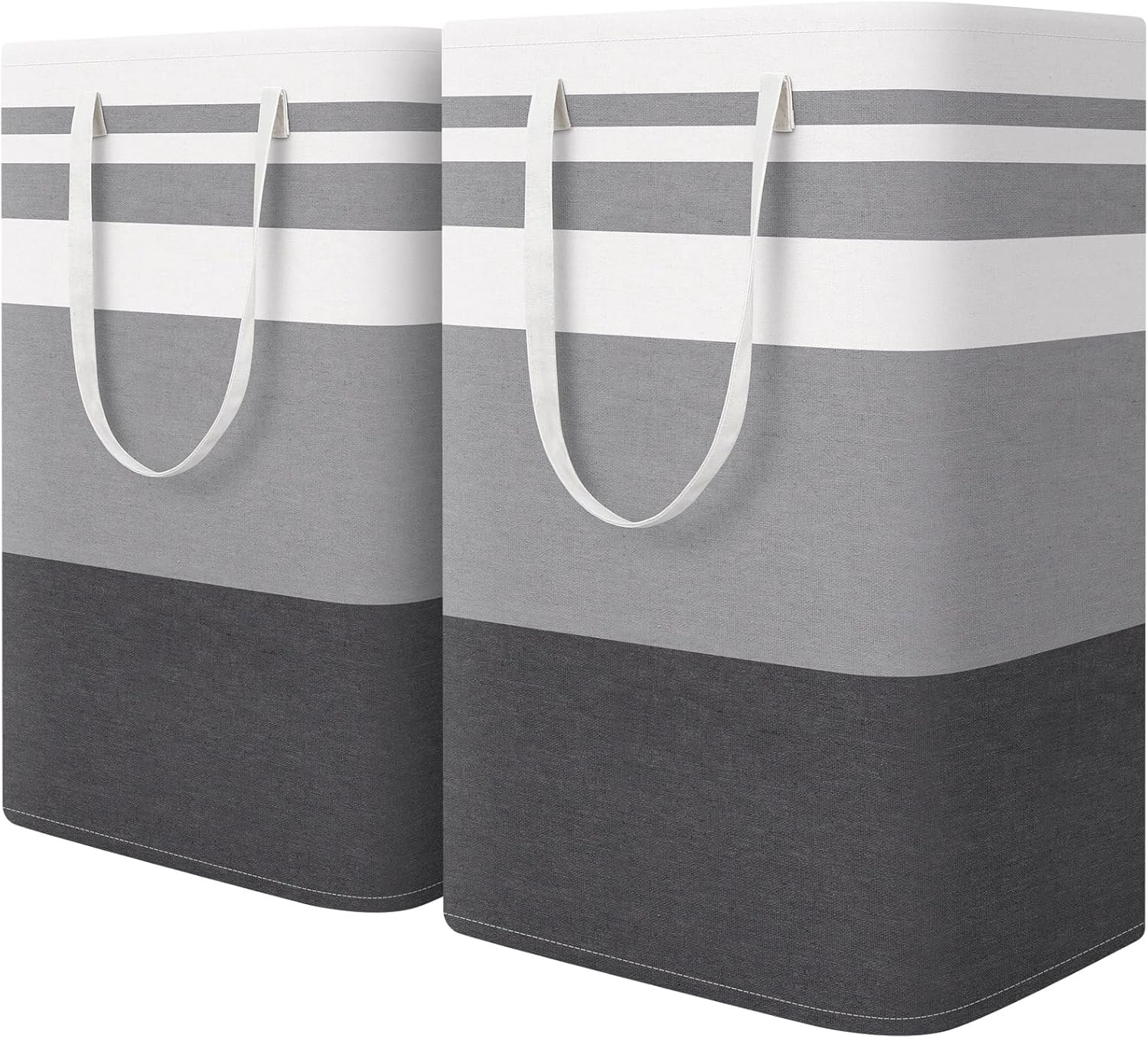 2-Pack Large Laundry Basket, Waterproof-1